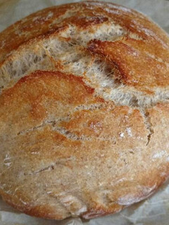 A picture of Simple sour dough bread.