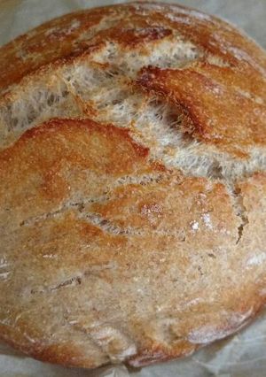 A picture of Simple sour dough bread.