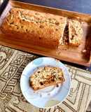 Pan de Banana con harina de avena