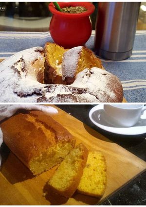 Una foto de Budín de Mandarinas