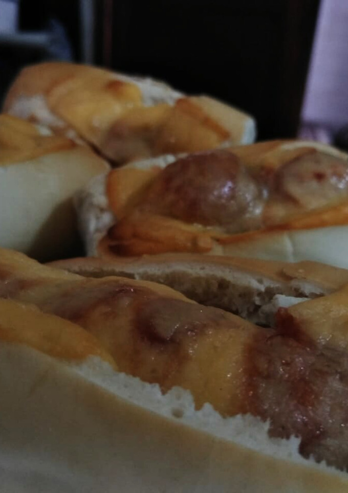 Una foto de Pan tipo pizza