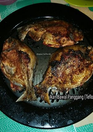 Foto resep 27# Ikan Bawal Panggang Teflon #BikinRamadanBerkesan
