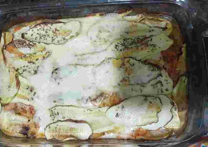 Lasagna de zucchini y pollo Receta de delia esther- Cookpad