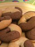 Galletas de mantequilla y chocolate