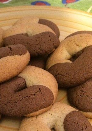 Una foto de Galletas de mantequilla y chocolate