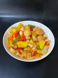 Foto resep Bola udang asam manis