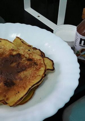 Foto resep Pancake Coklat Nutela