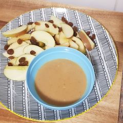 A picture of Healthy peanut butter dips.