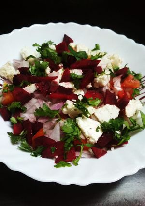 A picture of Beetroot salad.