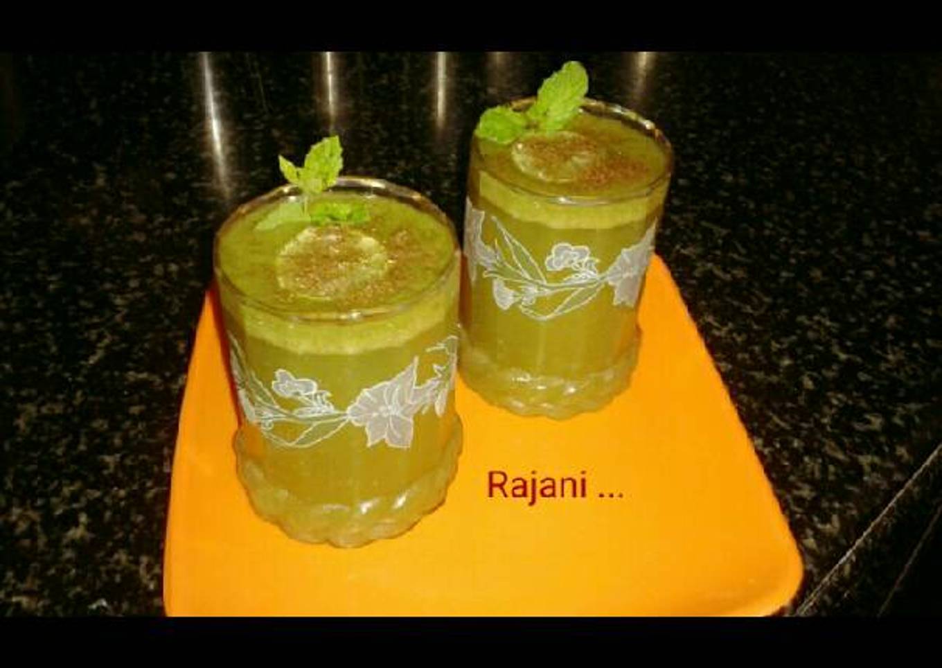 Mango mint panna