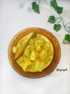 Foto resep Labu Siam Tahu Kuah Kuning