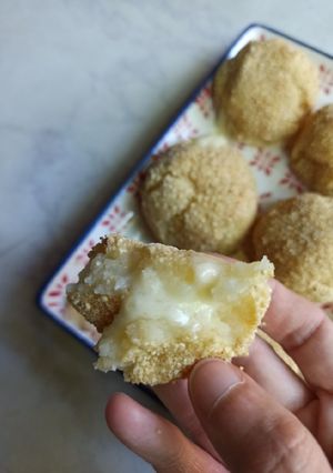 Una foto de Bombitas de papa y queso