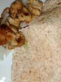 Wrap Ayam, Keju dan Salad