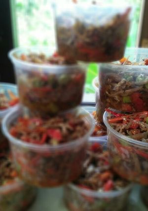 Foto resep OTP(oseng teri pete)