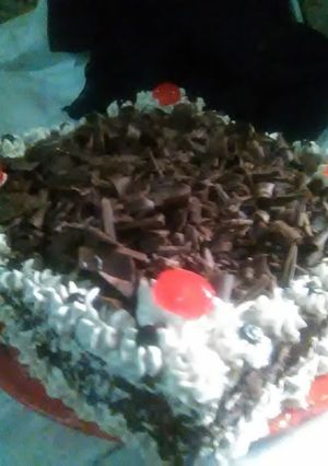 Foto resep Black fores lembut mudah bikin nya irit bahan nya