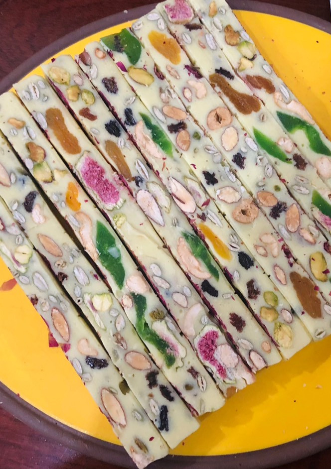 Hình của món Kẹo nougat (kẹo hạnh phúc).