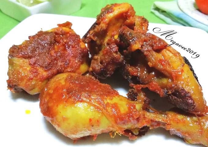 Resep Ayam Bakar Bumbu Gulai Oleh Megavee Cookpad