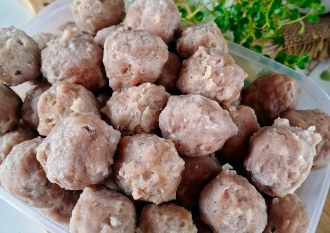 Bakso sapi homemade