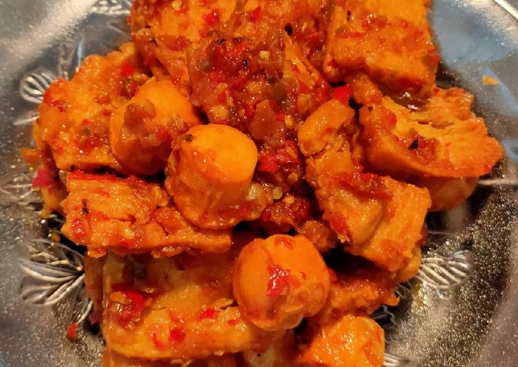 Tahu sosis sambal