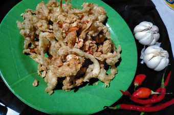 Langkah Mudah untuk Menyiapkan Jamur tiram crispy cabe garam Anti Gagal