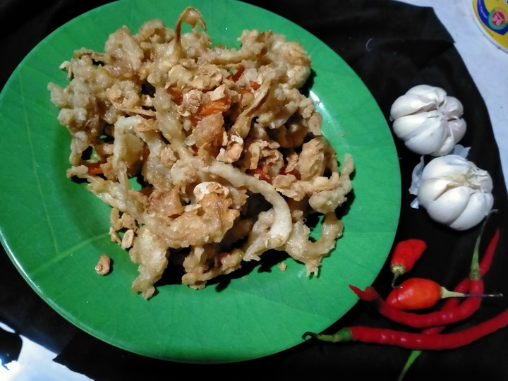 Langkah Mudah untuk Menyiapkan Jamur tiram crispy cabe garam Anti Gagal
