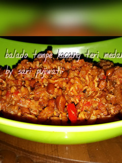 Foto resep Balado tempe kacang teri medan