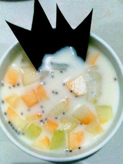 Foto resep Es Buah Selasih