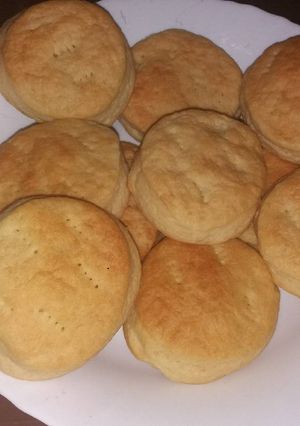 صورة لوصفة القرص الطرية الهشة 😍😍
