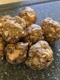 Energy ball (oatmeal, dates, almond butter) GF EF DF