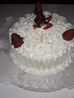 Una foto de Torta con relleno de dulce de leche (para tortas de un kilo)