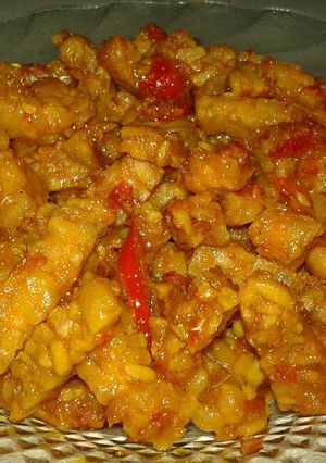Foto resep Tempe orek pedas