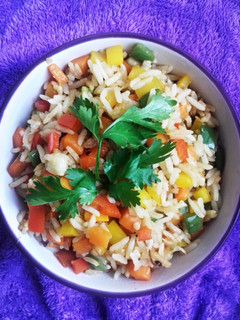 A picture of Ginger Fried Rice.