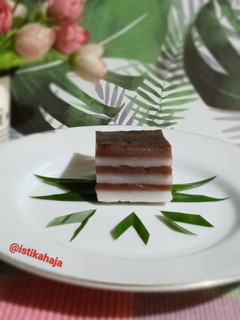 Foto resep 534. Kue Lapis Tepung Beras dan Tapioka