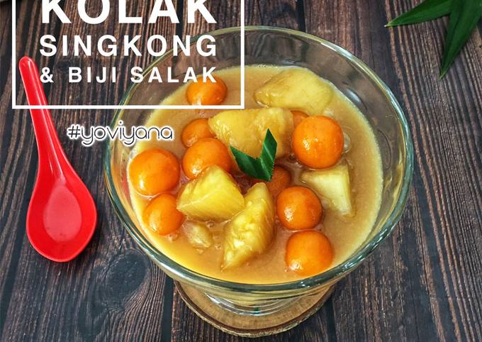 Resep Kolak Singkong And Biji Salak Oleh Yovi Yana Cookpad 4039