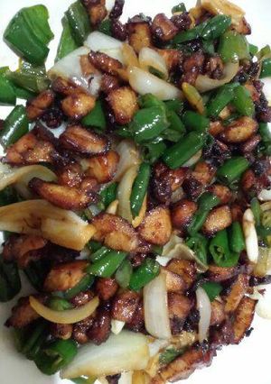 Foto resep Ayam cabe hijau