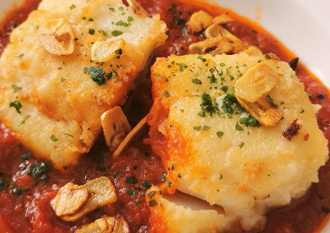 Bacalao con Tomate