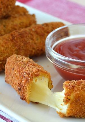 Una foto de Bastoncitos de mozzarella