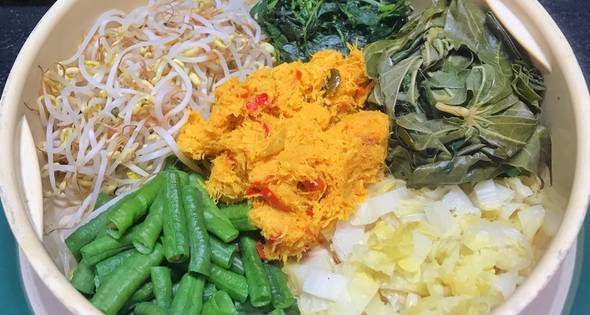 Resep Urap Urap Jawa 3 Piring Sehari