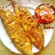 Ikan kembung bakar bumbu padang
