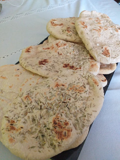 Una foto de Pan pita saborizado
