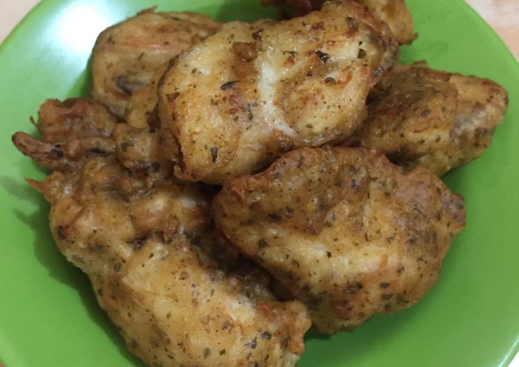 Resep Fried Chicken Oregano Parsley yang Enak