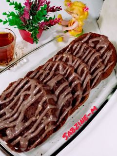 عکسی از دستور کیک شکلاتی 😋