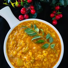 Turai with Moong Daal A picture of Turai with Moong Daal.