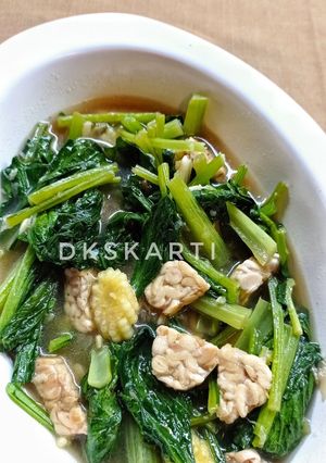 Foto resep Cah sawi (+tempe+utren)