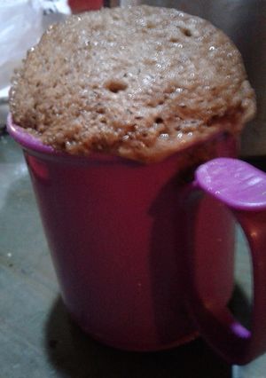 Una foto de Bizcochuelo en taza