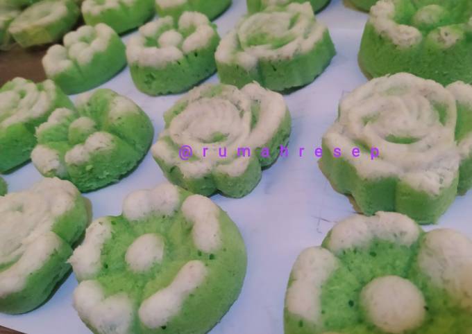 Recipe: Tasty Kue Putu Ayu (no santan)