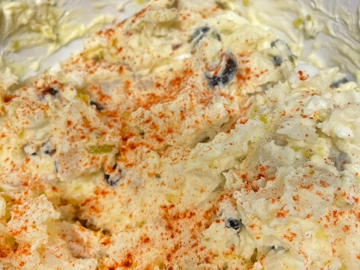 Easy Steps to Make Best ever sweet Deviled Egg Potato Salad (Vegetarian) the So Delicious Makes you drool