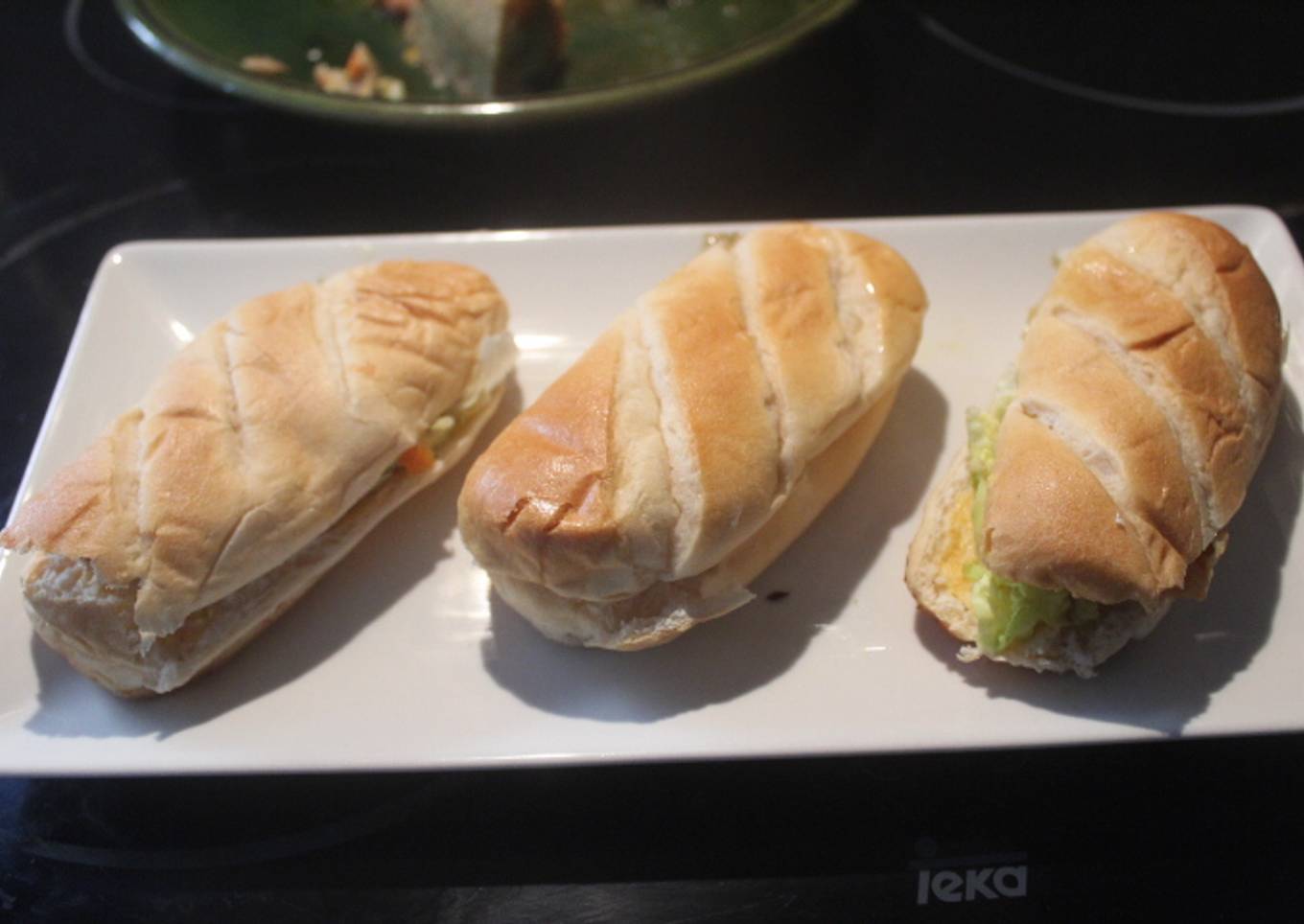 Panecillos de leche con sobras
