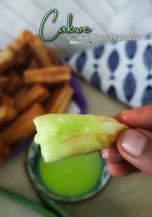 Gambar Cakoi/Cakwe sos pandan
