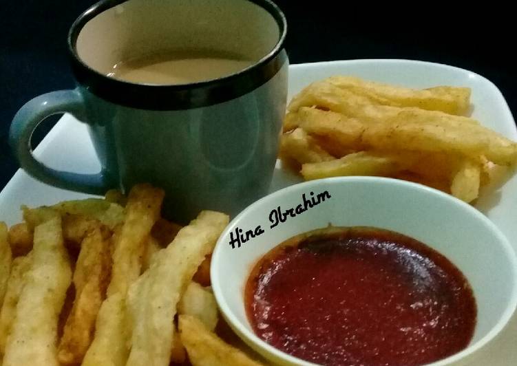 Simple Way to Make Favorite Tea with Fries